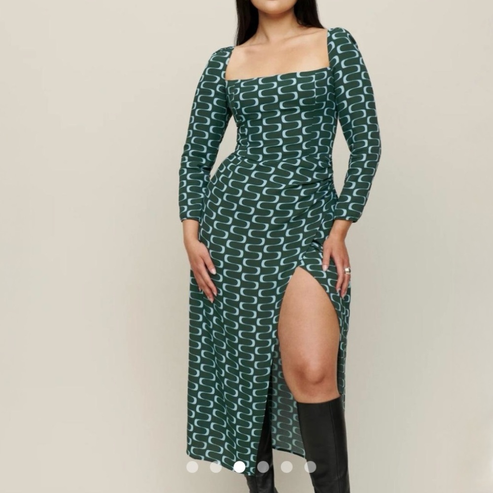 Reformation hilde midi dress
